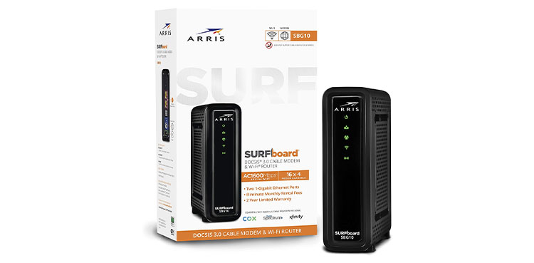 ARRIS SURFboard Gaming Modem