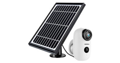 ZUMIMALL Solar Powered Security Camera
