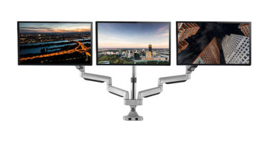 TechOrbits Three Monitor Stand