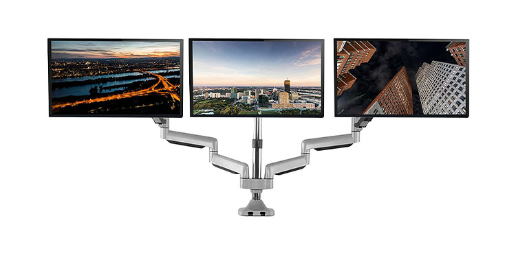 TechOrbits Three Monitor Stand